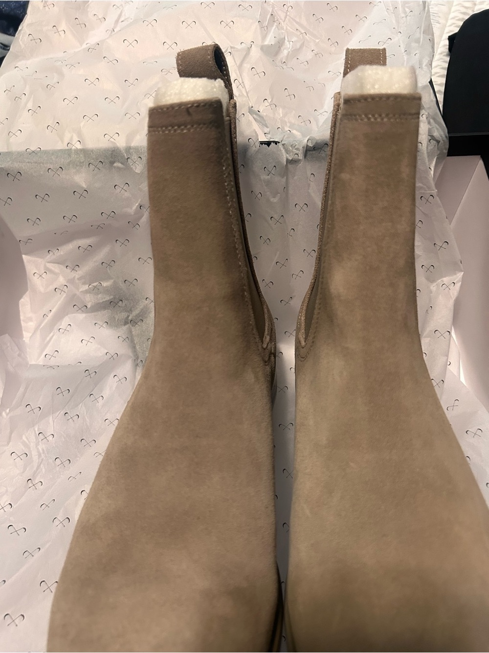 Men's Suede Chukka Boots in Taupe - Picture 15 of 16